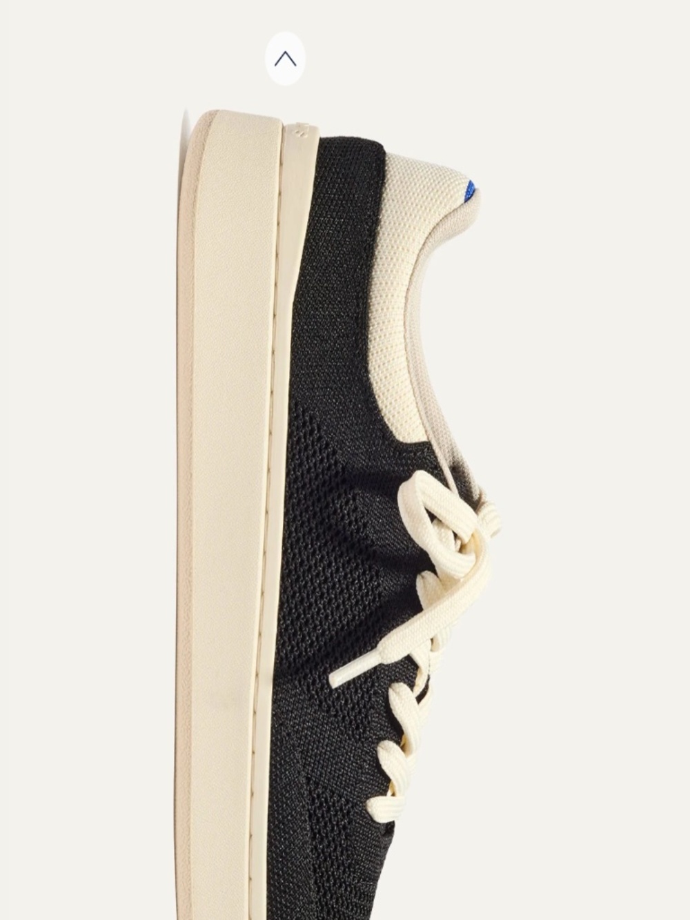 Rothy's The Court Sneaker in Black